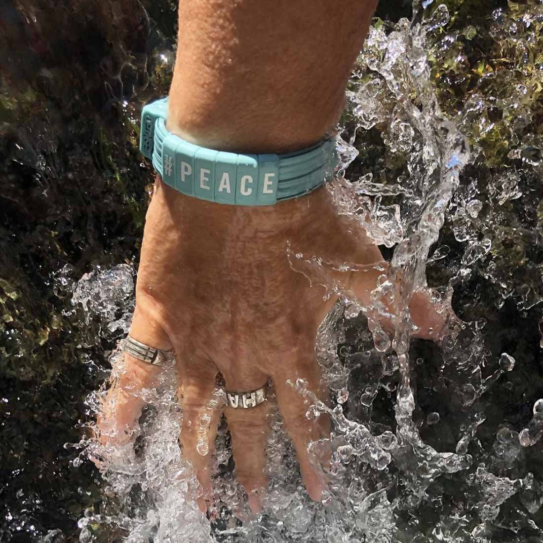 Personalized Bracelet Blue Ocean Hashtag Bracelet ® Hashtag Bracelets